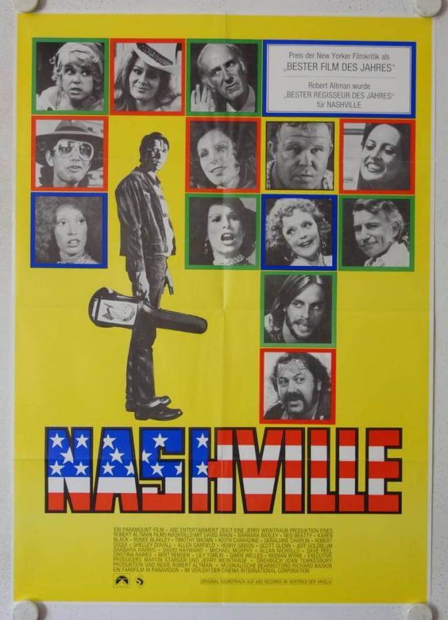 Nashville original release german movie poster